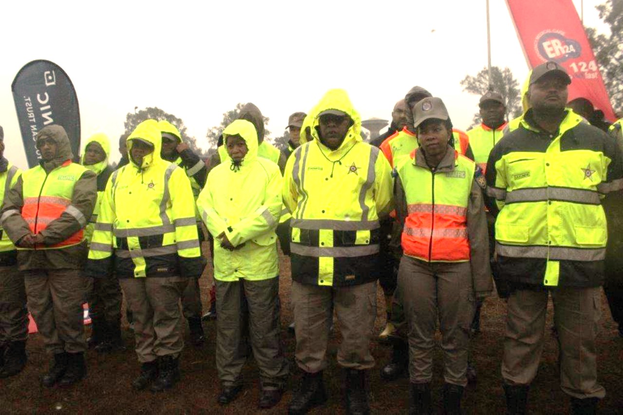 Traffic officers ready for the road safety campaign 